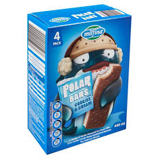 Polar Bars Cookies & Cream 4 Pack 440mL